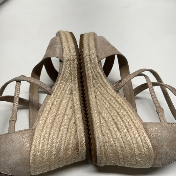Eileen Fisher women’s platform wedges sandals size 5.5 - Picture 5 of 9